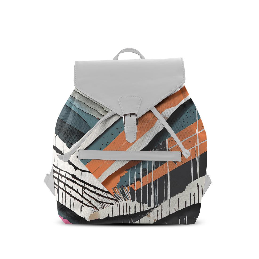 White Aurora Backpack Disrupted - CANVAEGYPT