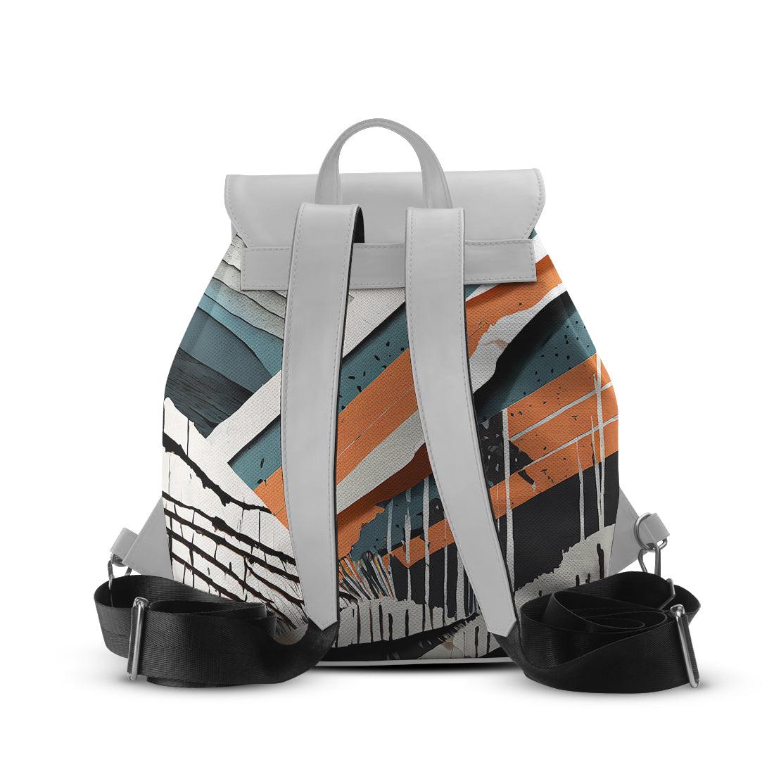 White Aurora Backpack Disrupted - CANVAEGYPT