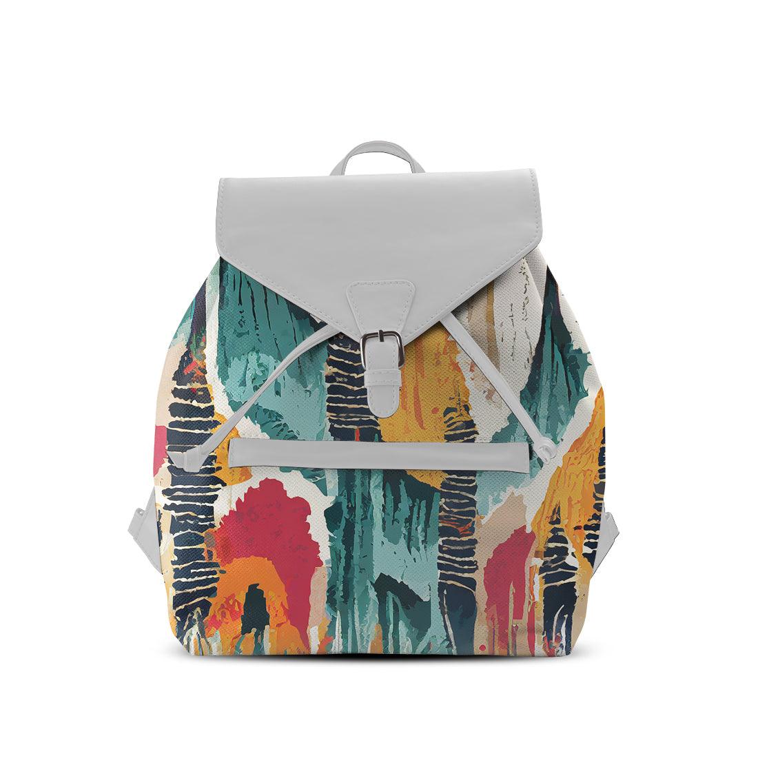 White Aurora Backpack Mixed Colors - CANVAEGYPT