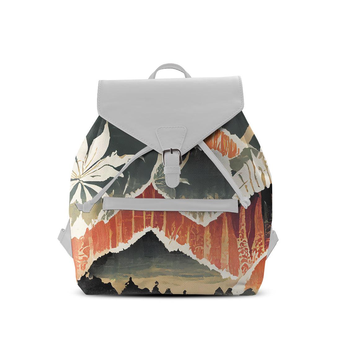 White Aurora Backpack Pattern - CANVAEGYPT