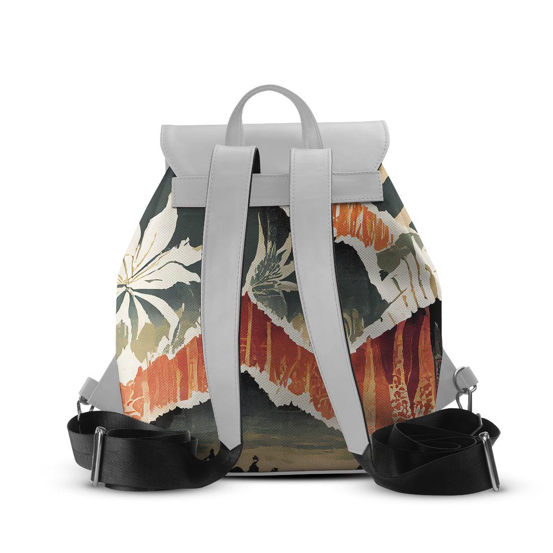 White Aurora Backpack Pattern - CANVAEGYPT