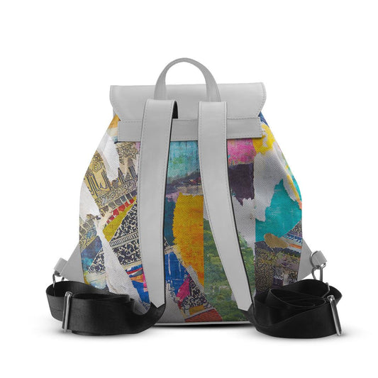 White Aurora Backpack Remains - CANVAEGYPT