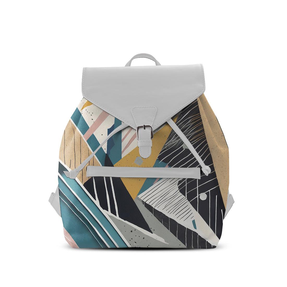 White Aurora Backpack Scratchline - CANVAEGYPT