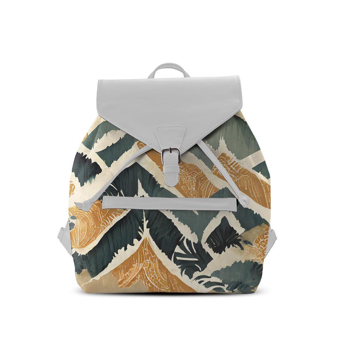 White Aurora Backpack Shapes - CANVAEGYPT