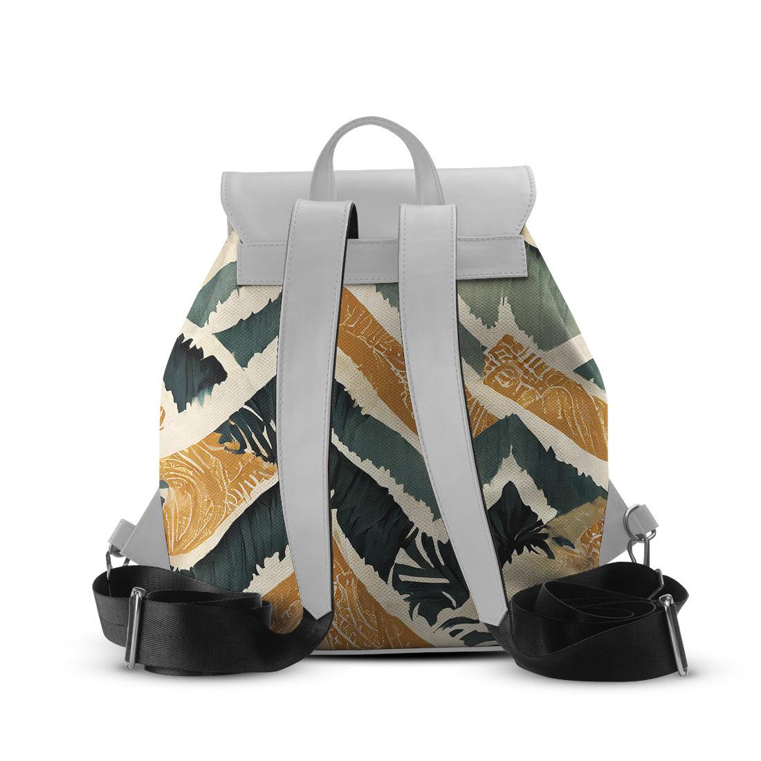 White Aurora Backpack Shapes - CANVAEGYPT