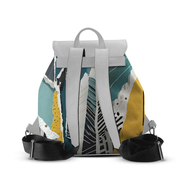 White Aurora Backpack Shapescratch