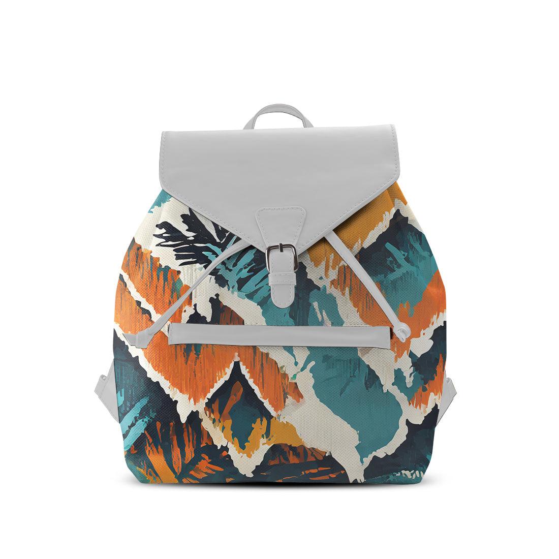 White Aurora Backpack Surface - CANVAEGYPT