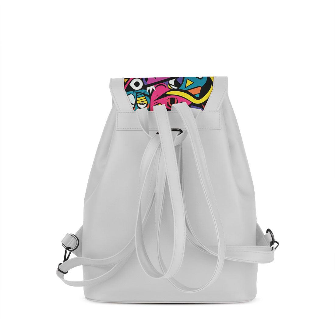 White City Serenade Backpack Abstract Nightmares - CANVAEGYPT