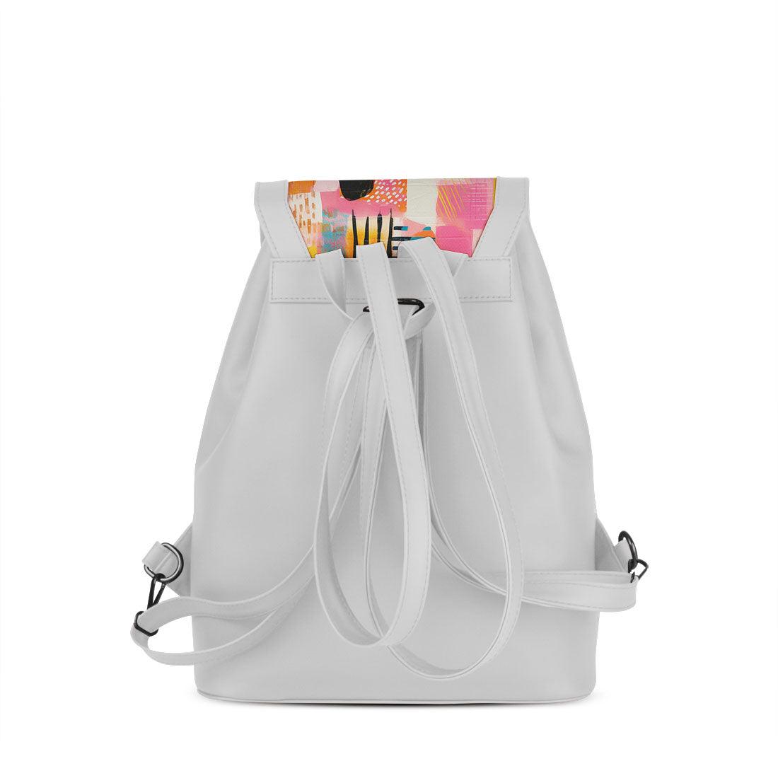 White City Serenade Backpack Candy Brushstrokes - CANVAEGYPT