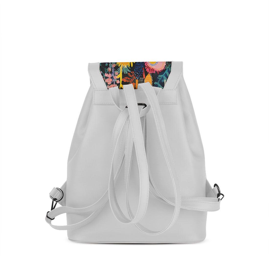 White City Serenade Backpack Midnight Floralscape - CANVAEGYPT