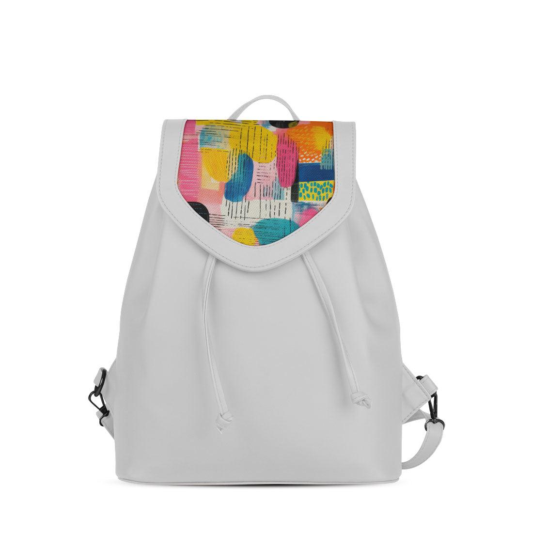 White City Serenade Backpack Candy Brushstrokes - CANVAEGYPT