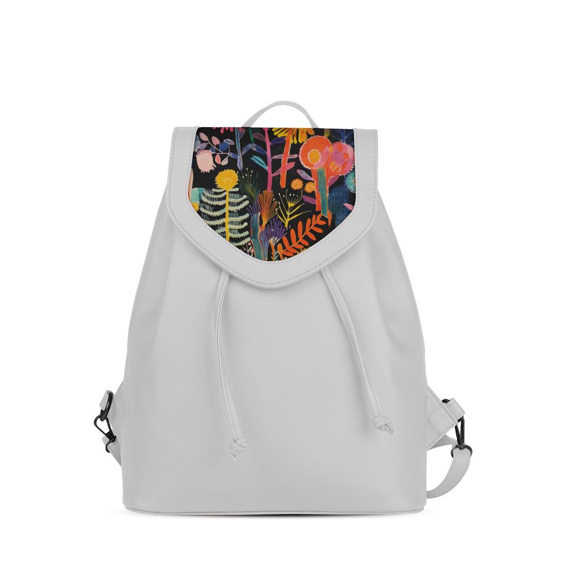 White City Serenade Backpack Midnight Floralscape - CANVAEGYPT