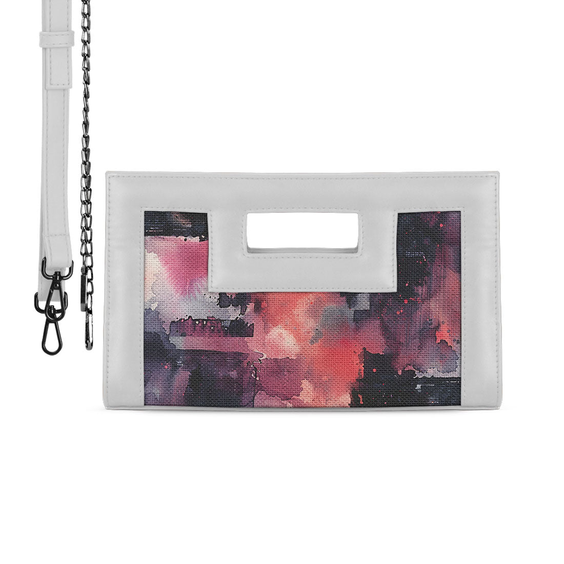 White City Sleek Clutch Mixed Colors