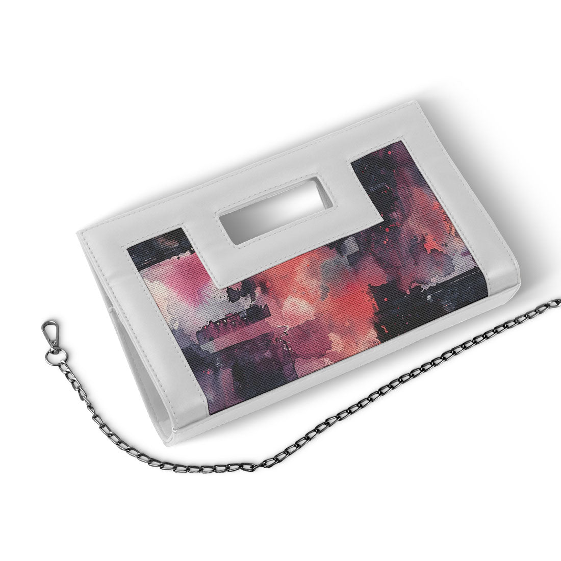 White City Sleek Clutch Mixed Colors
