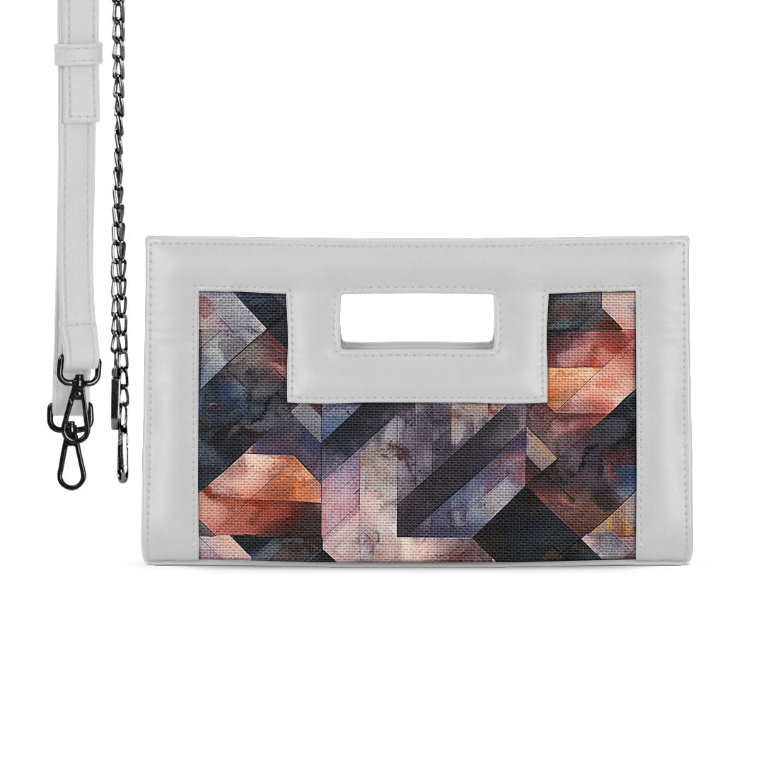 White City Sleek Clutch Rectangles