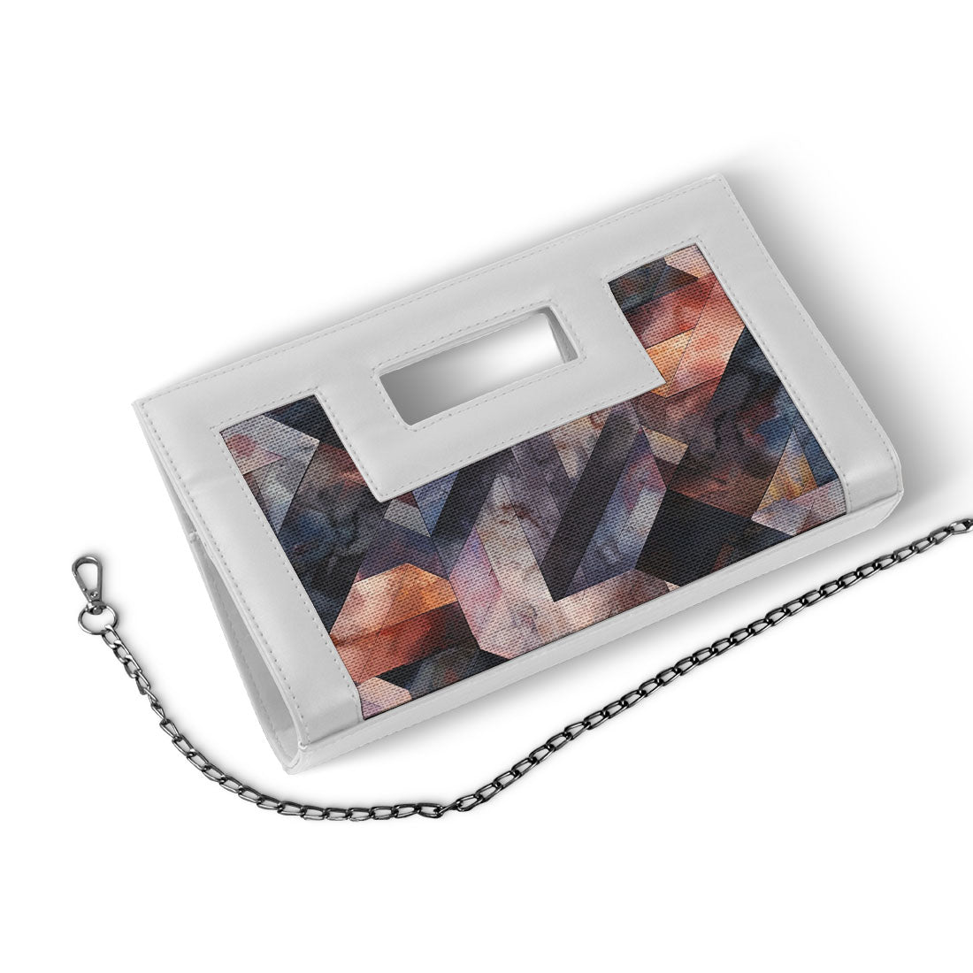 White City Sleek Clutch Rectangles