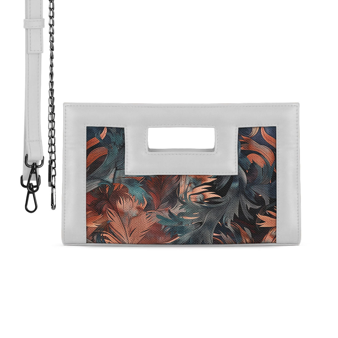 White City Sleek Clutch Watercolor Art