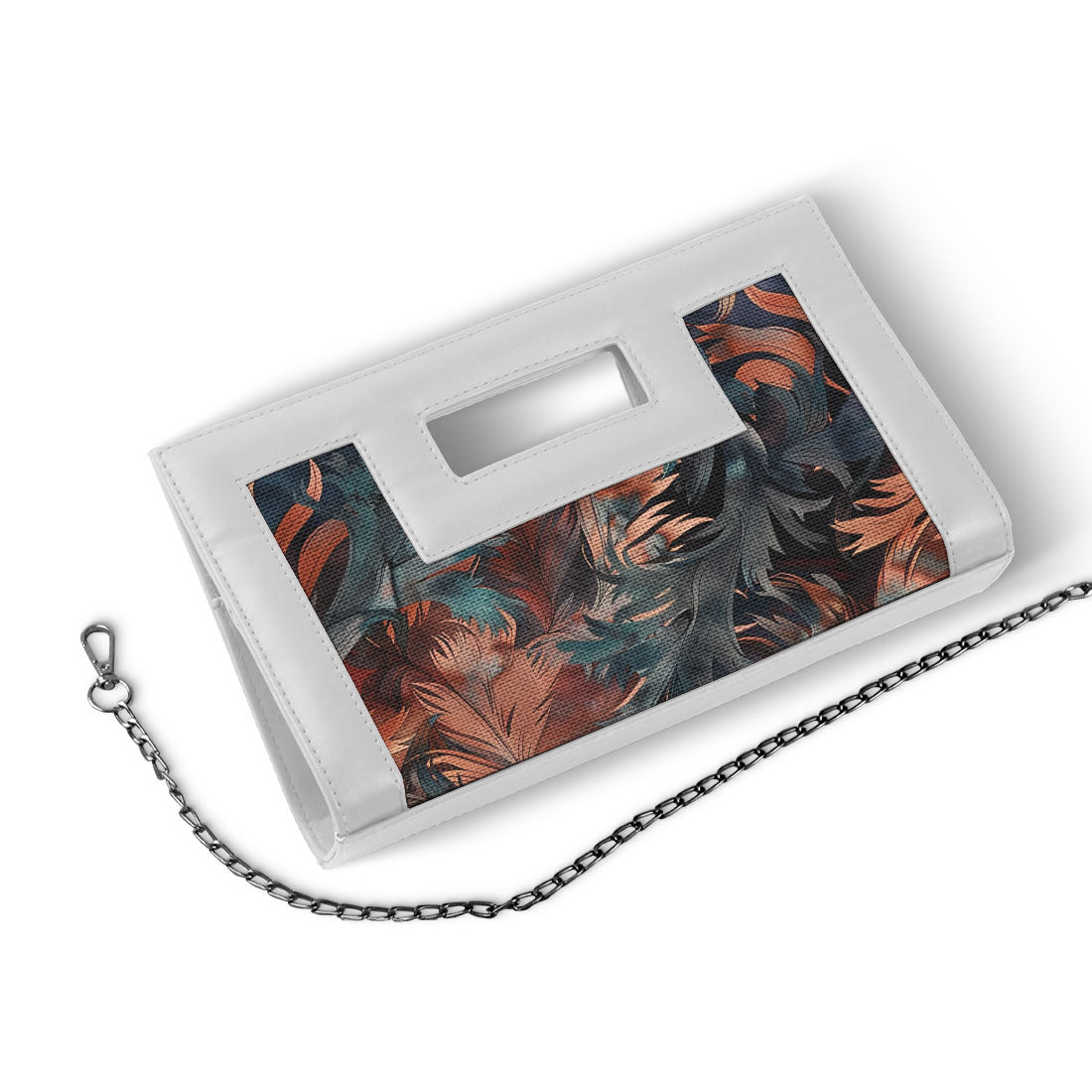 White City Sleek Clutch Watercolor Art