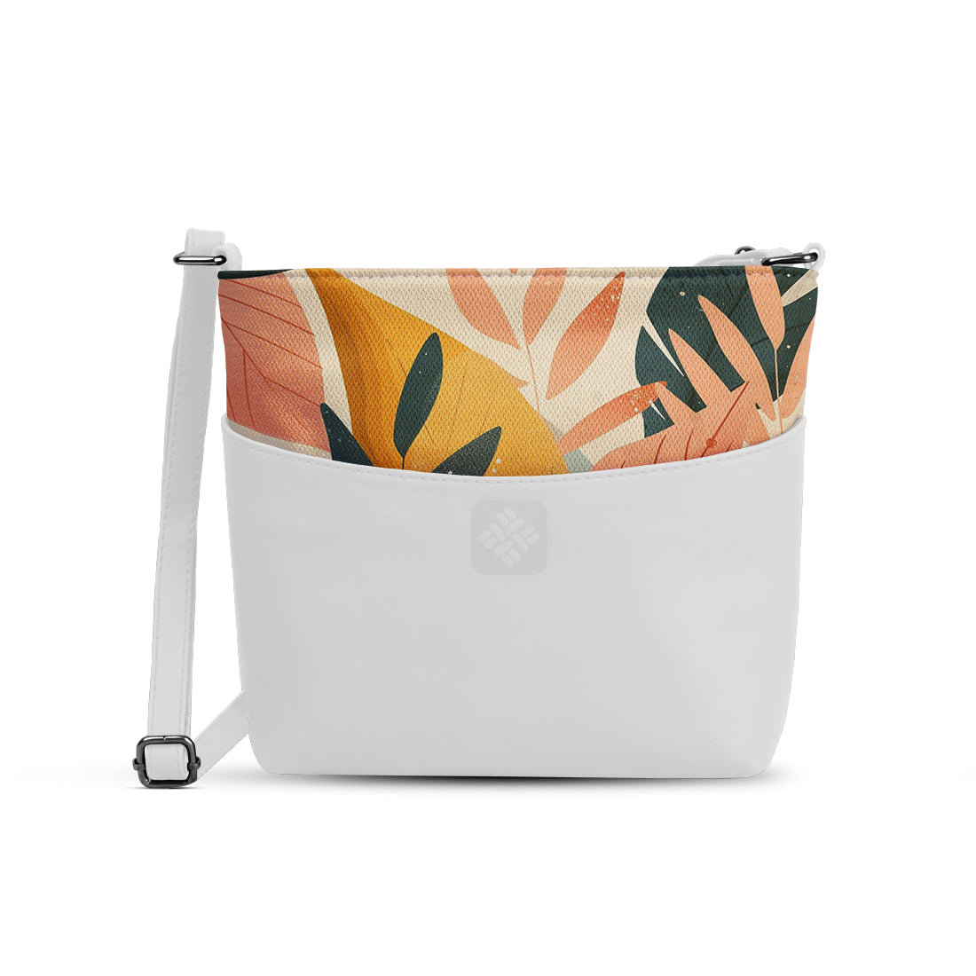 Chic Essentials Crossbody Big Leaves