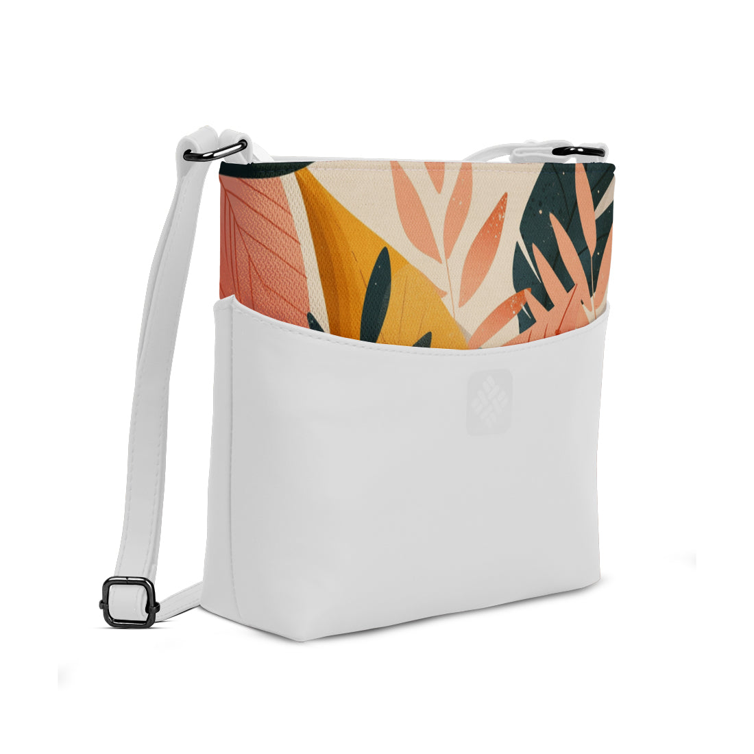 Chic Essentials Crossbody Big Leaves