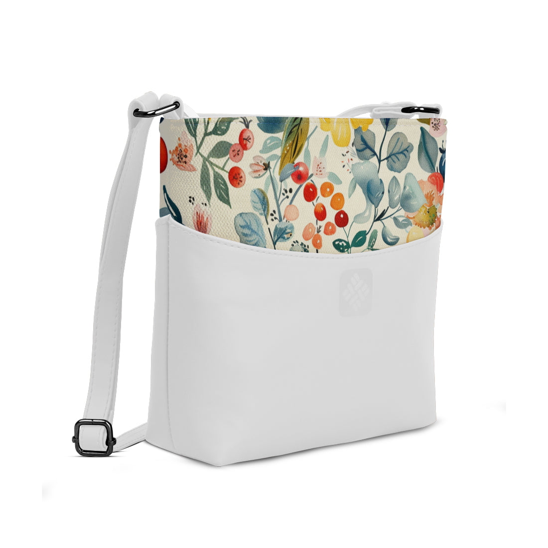 Chic Essentials Crossbody Midnight Floral Elegance