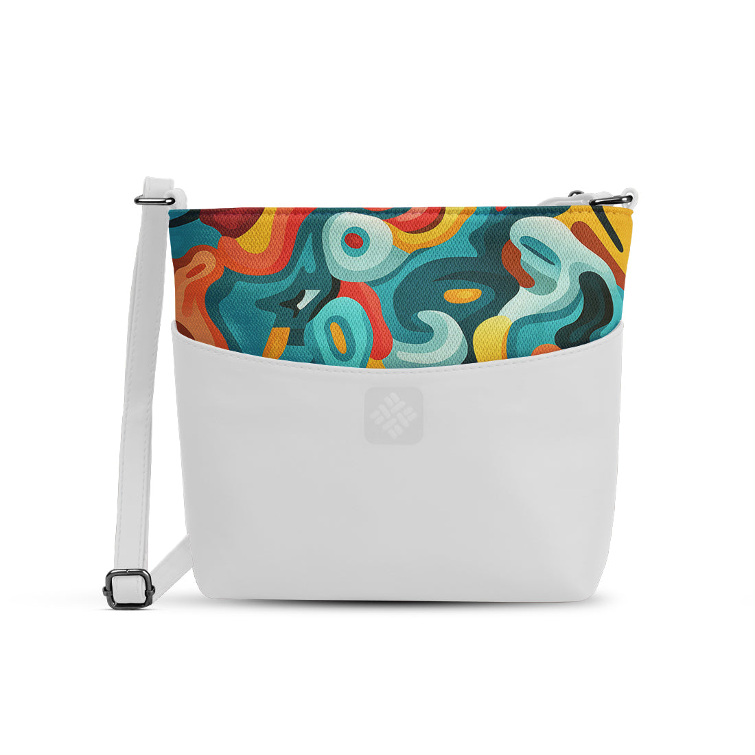 Chic Essentials Crossbody Retro Psychedelia