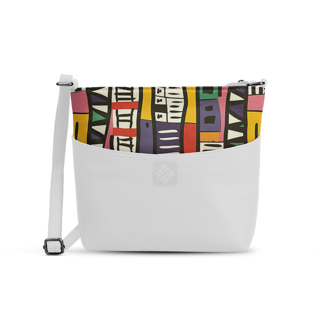 Chic Essentials Crossbody Urban Mosaic