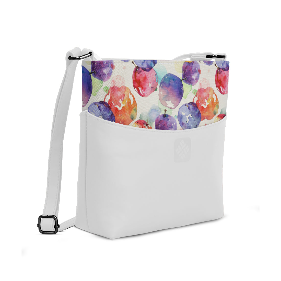Chic Essentials Crossbody Watercolor Apples