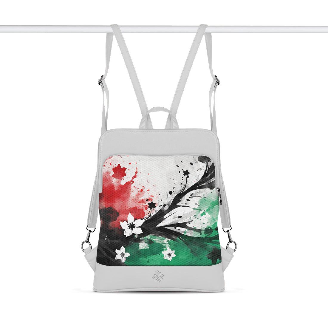 White Orbit Laptop Backpack Palestine sail - CANVAEGYPT