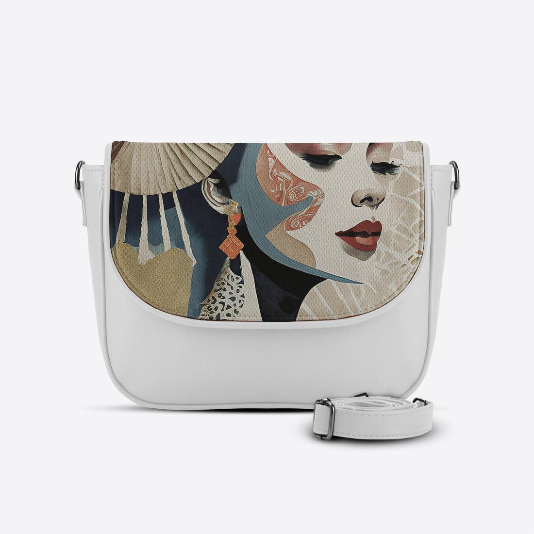 White Messenger Crossbody Queen - CANVAEGYPT