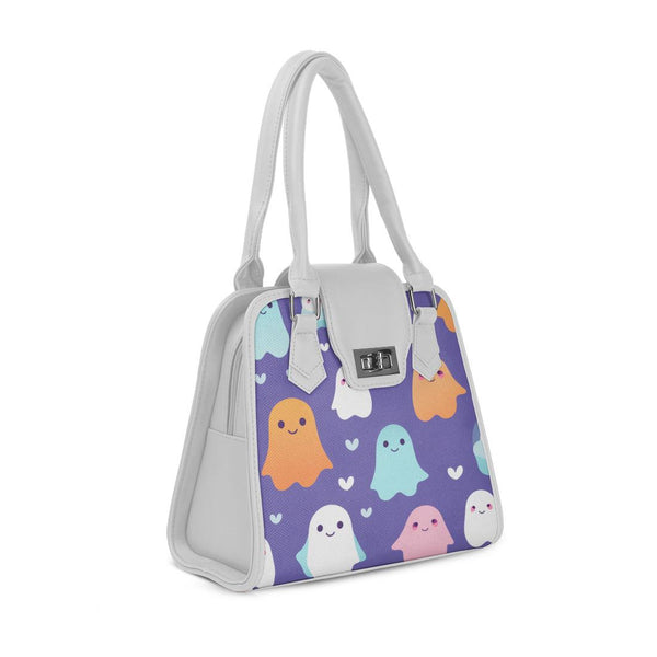 White Metropolitan Charm Bag Casper Chic