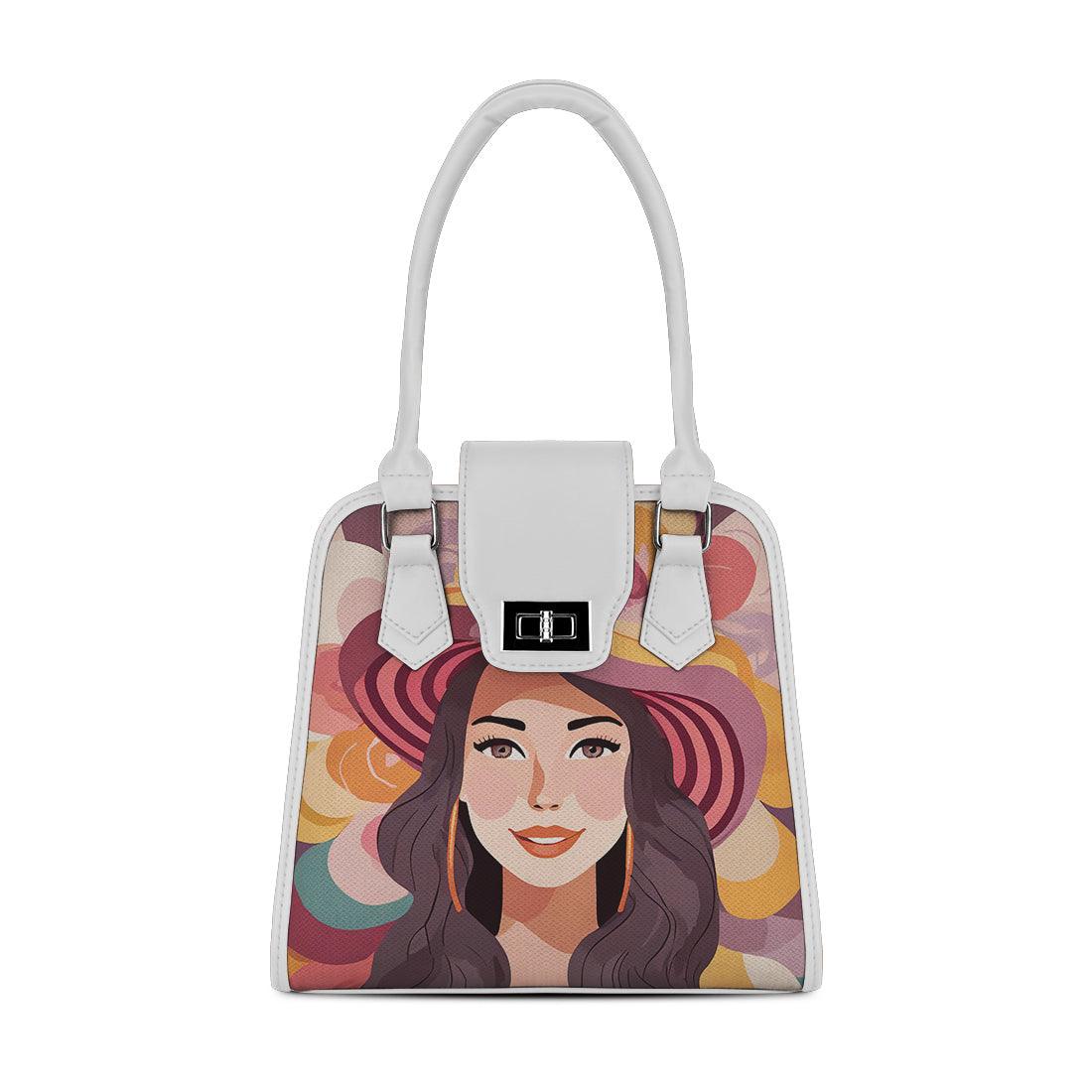 White Metropolitan Charm Bag Marquise - CANVAEGYPT