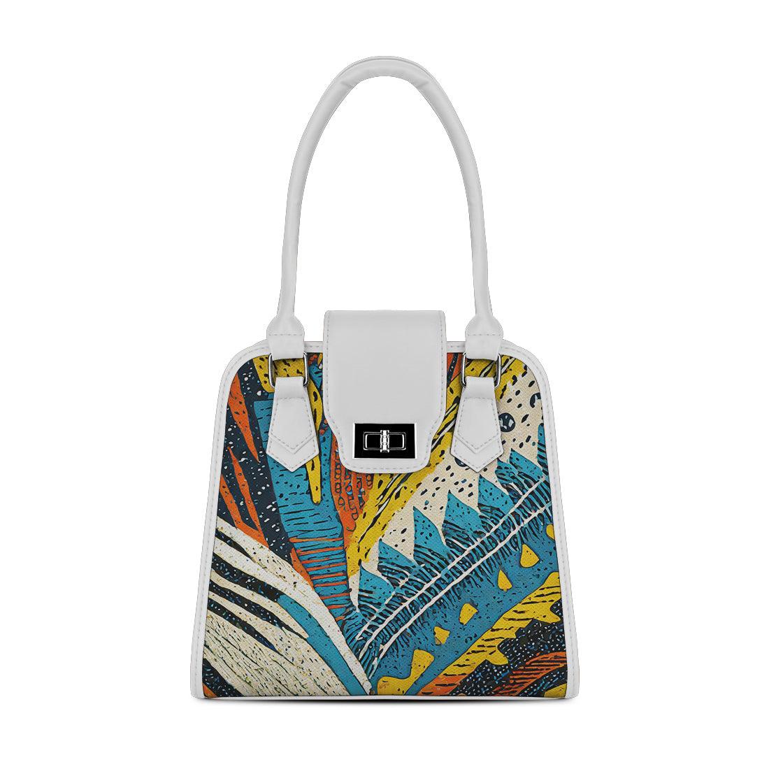 White Metropolitan Charm Bag Mixed Shapes - CANVAEGYPT