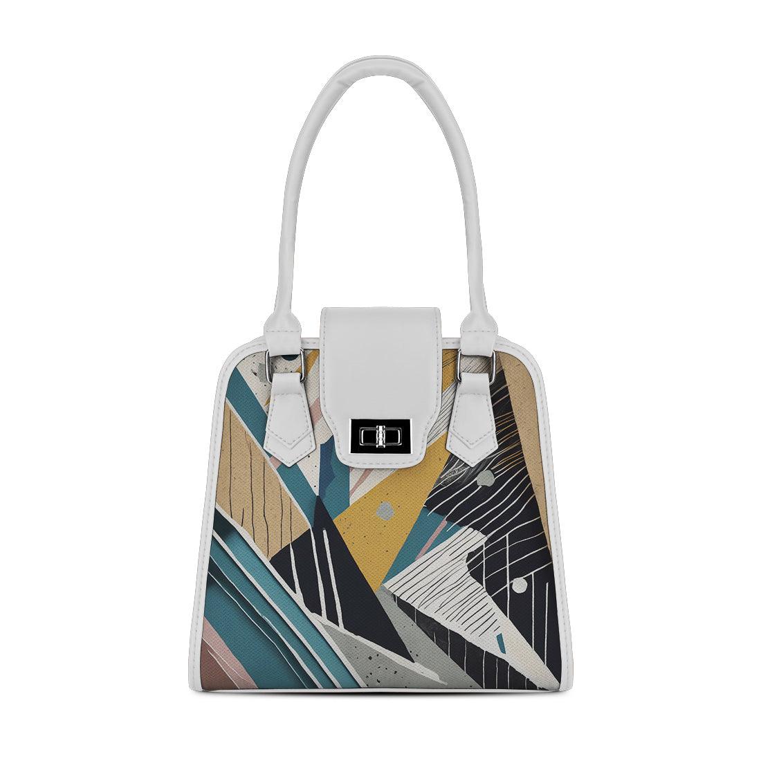 White Metropolitan Charm Bag Scratchline - CANVAEGYPT