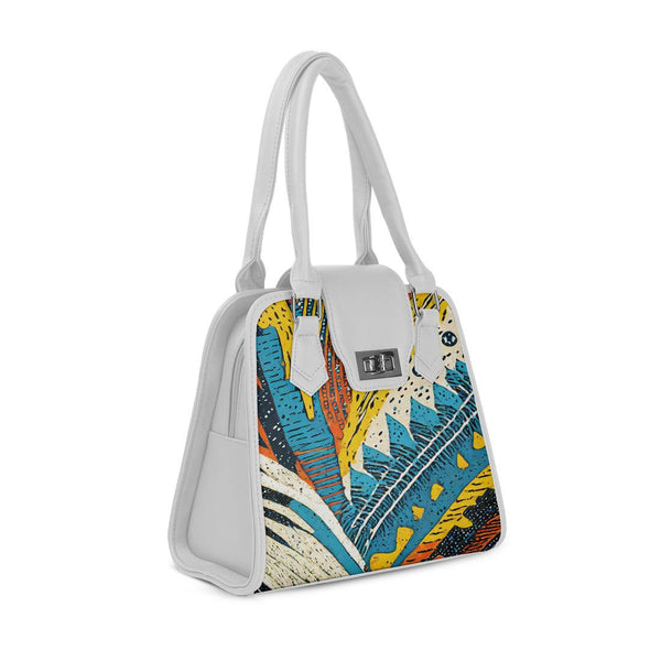 White Metropolitan Charm Bag Mixed Shapes
