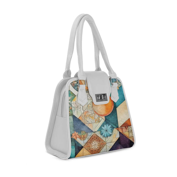 White Metropolitan Charm Bag Random shape