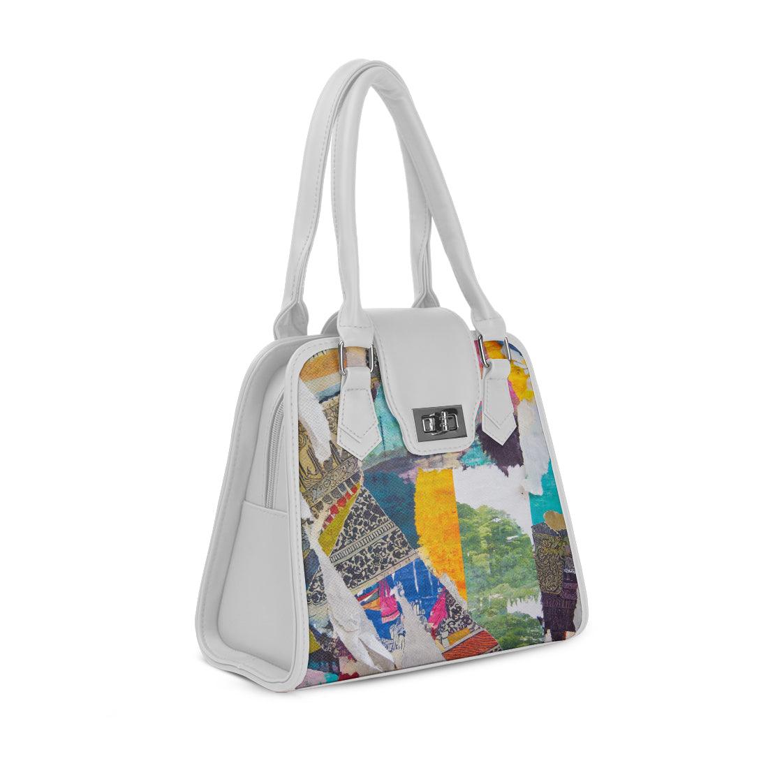 White Metropolitan Charm Bag Remains - CANVAEGYPT