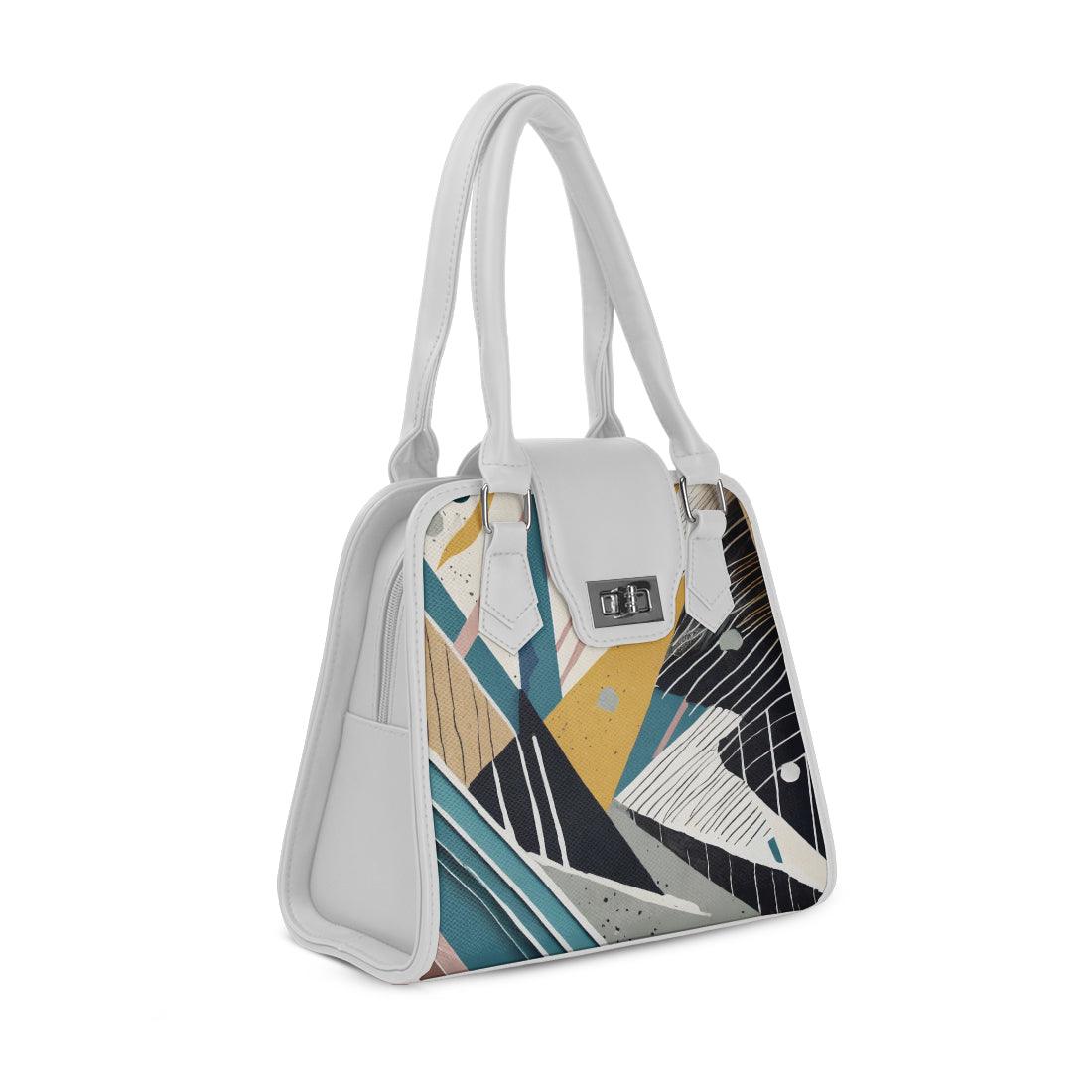 White Metropolitan Charm Bag Scratchline - CANVAEGYPT