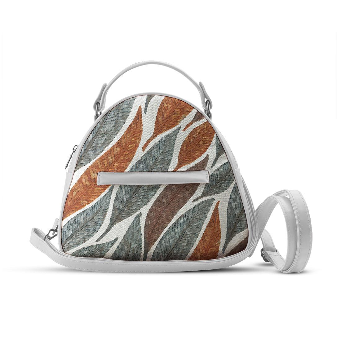 White Mini Voyage Backpack Bloom - CANVAEGYPT