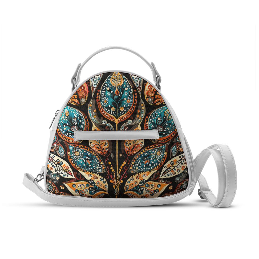 White Mini Voyage Backpack Blossom - CANVAEGYPT