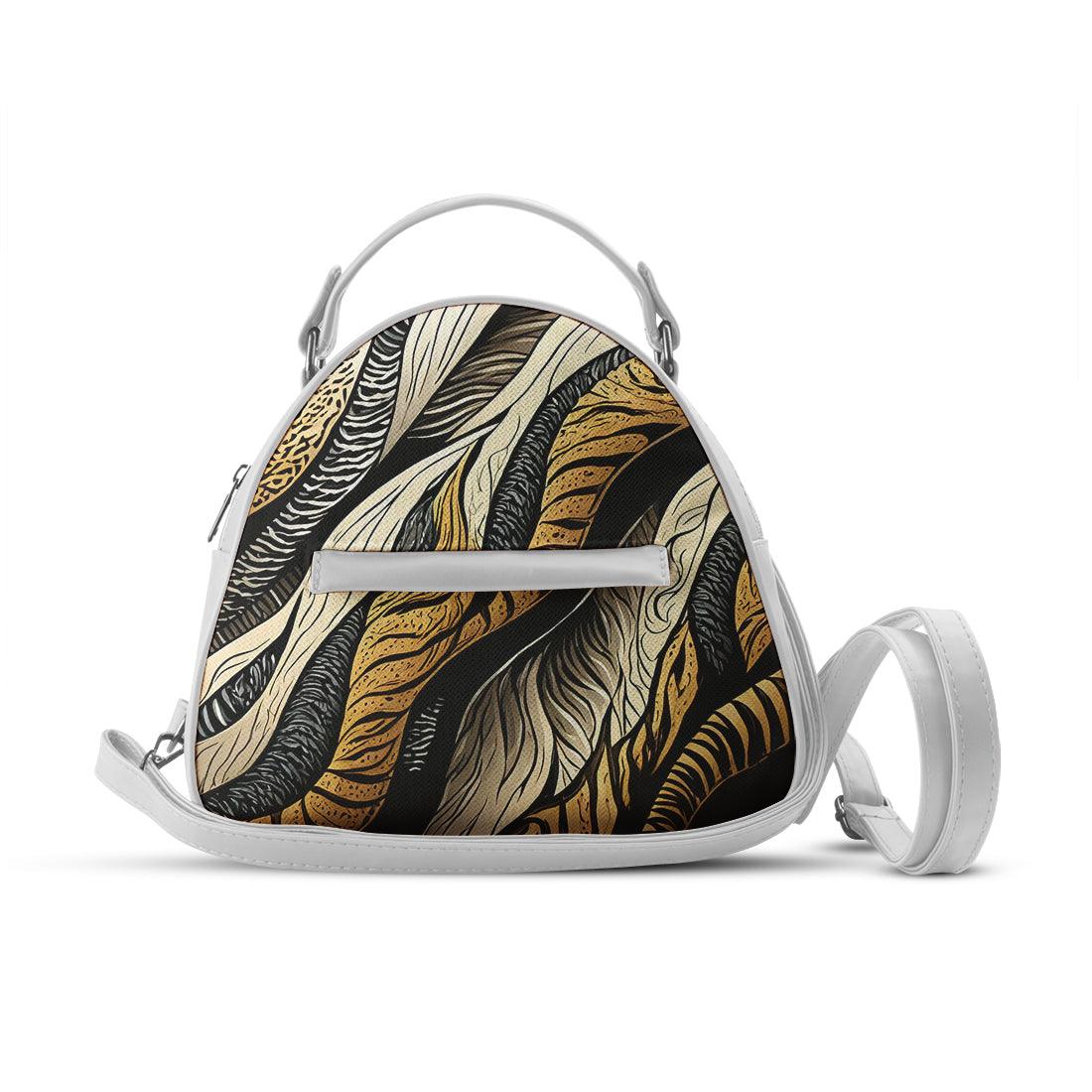 White Mini Voyage Backpack Connected - CANVAEGYPT