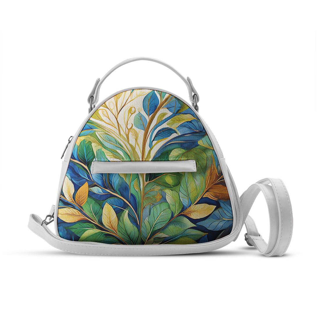 White Mini Voyage Backpack Verdure - CANVAEGYPT