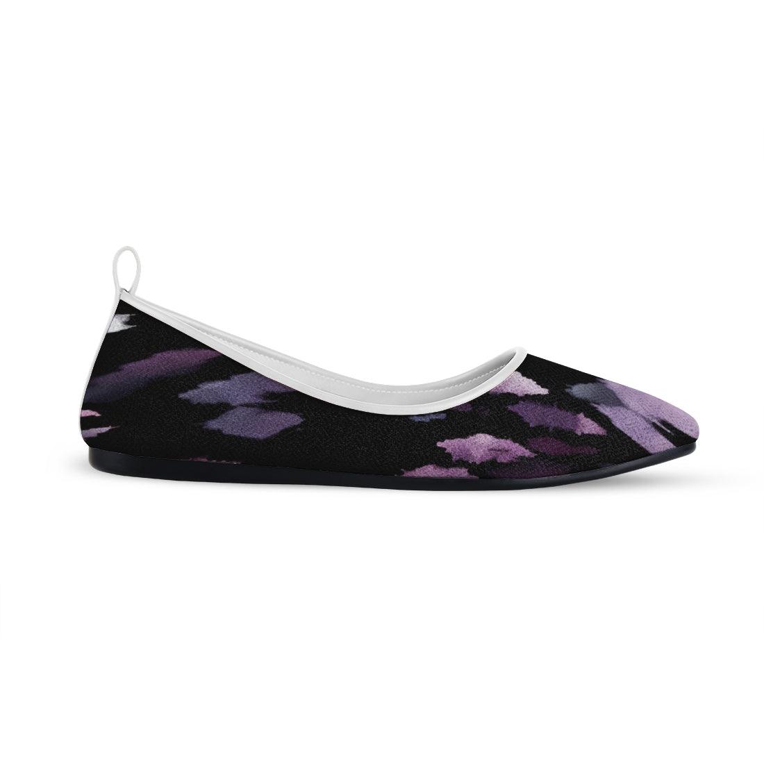 White Round Toe Shoe Blips - CANVAEGYPT