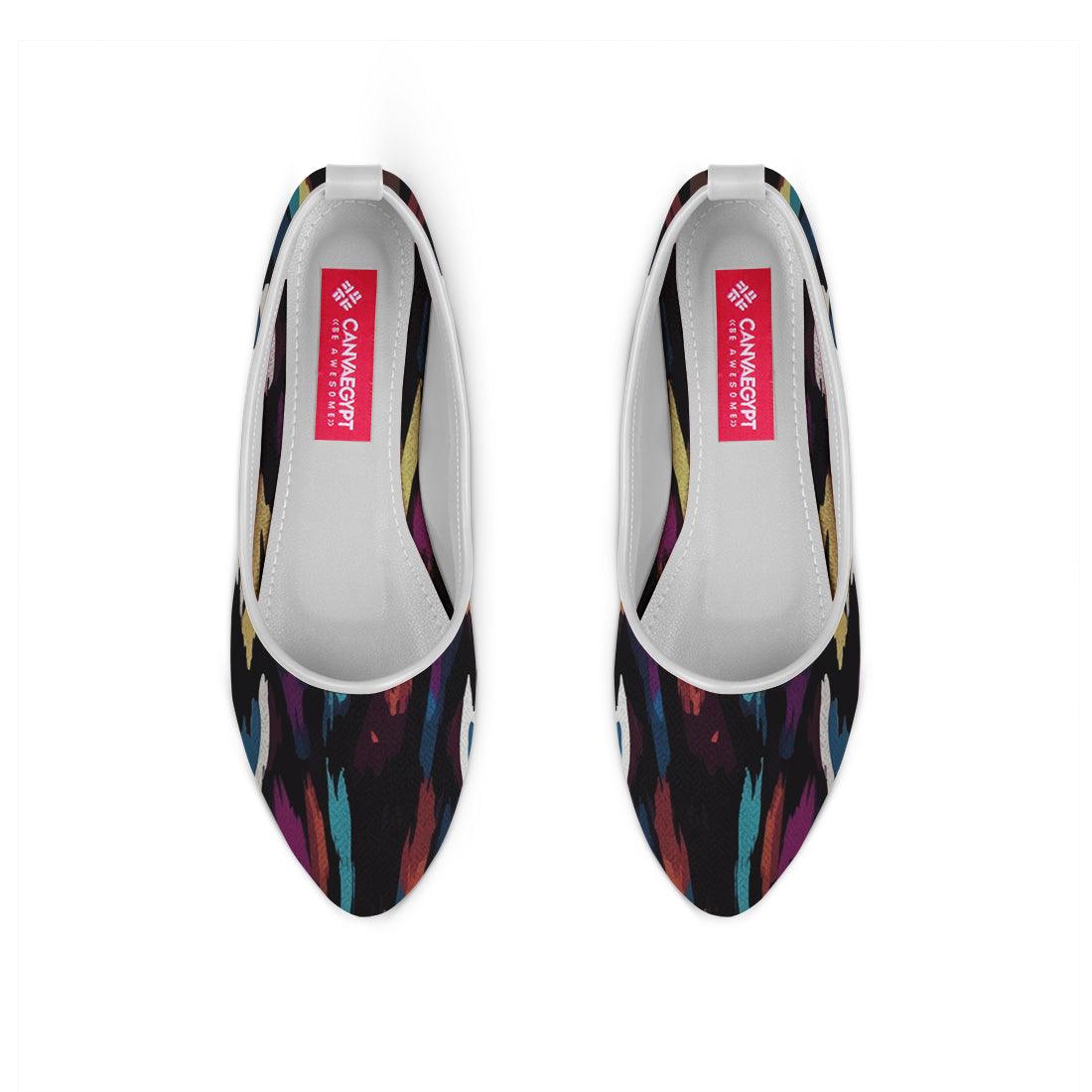White Round Toe Shoe Colors - CANVAEGYPT