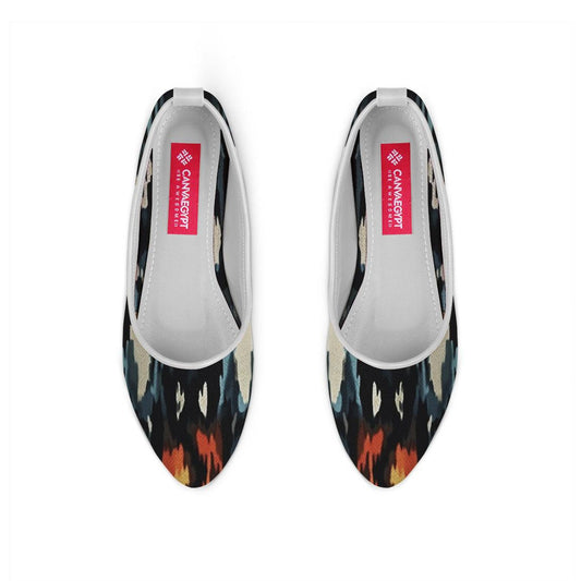 White Round Toe Shoe Flamy - CANVAEGYPT