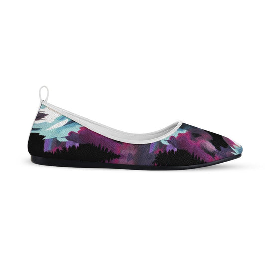 White Round Toe Shoe Orbs - CANVAEGYPT