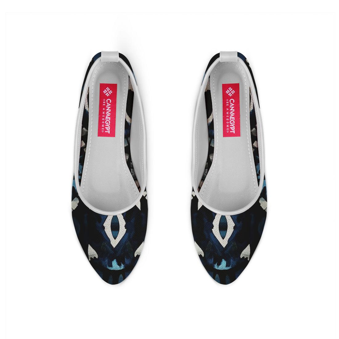 White Round Toe Shoe Plush - CANVAEGYPT