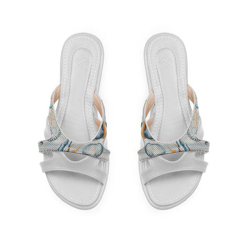 White Split Slipper Sea Life
