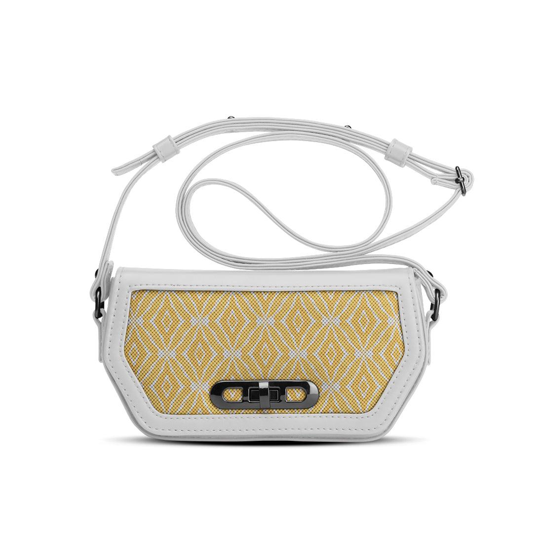 White Swag Crossbody Chattred - CANVAEGYPT