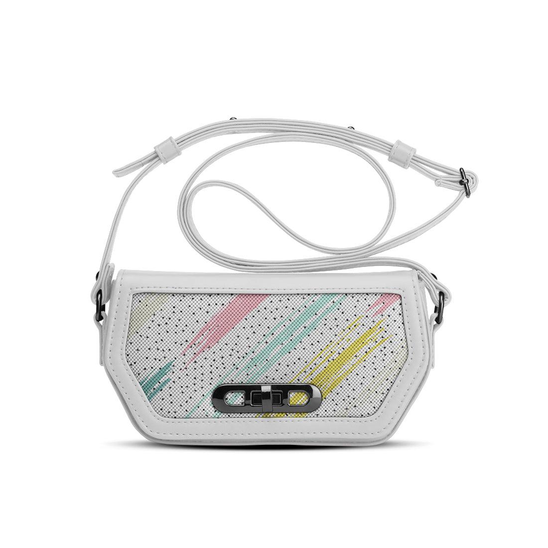 White Swag Crossbody Scratch - CANVAEGYPT